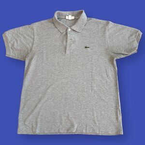 Lacoste Classic Fit Polo Shirt - Size Small - Grey
